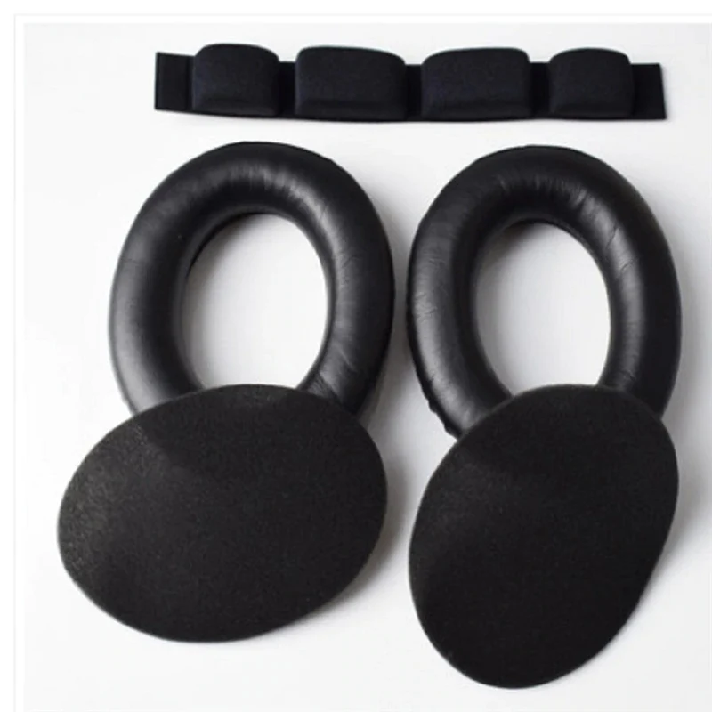 Velour Ohrpolster Kopfband für Sennheiser Kopfhörer HD545, HD580, HD600, HD650, HD660