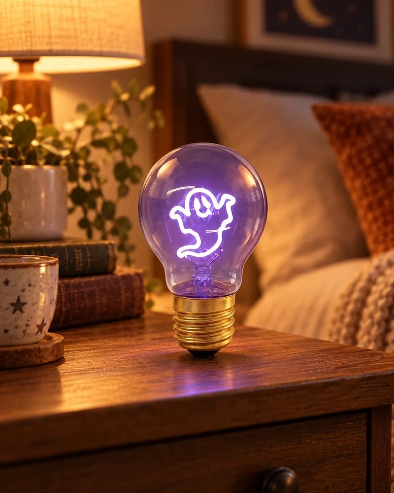 Dekoleuchte Glühbirne Akku USB-C Nachtlicht Geschenk Deko Tischlampe