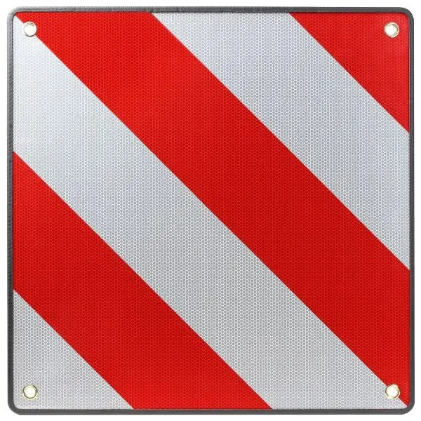 Warntafel Veloträger