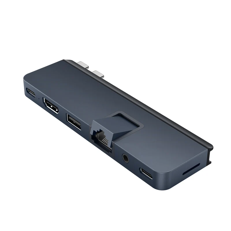 HyperDrive DUO PRO 7-in-2 USB-C Hub - Midnight Blue