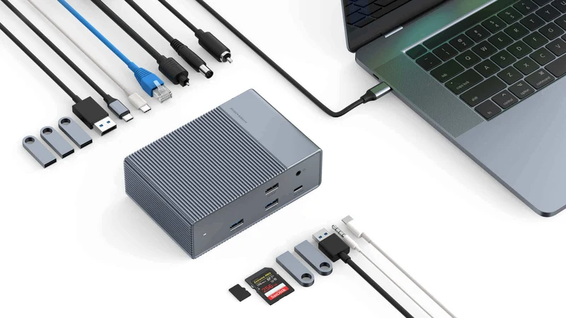 HyperDrive GEN2 14-Port Thunderbolt 3 Docking Station