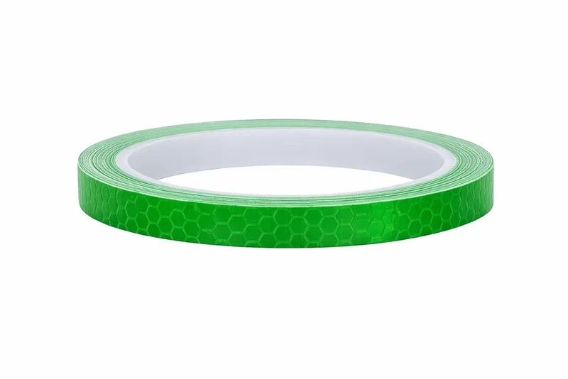 Reflektorband 8m x 1cm Selbstklebend Reflexband Fahrrad Auto Motorrad Grün
