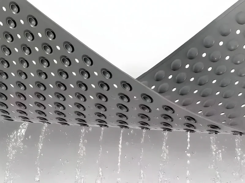 Duschmatte Antirutsch 69x35,5cm Grau Badewannenmatte Saugnäpfe Massage PVC