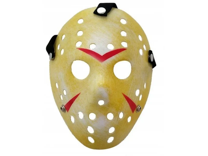 Jason Maske Eishockeymaske Hockeymaske Horror Halloween Kostüm Karneval Vintage