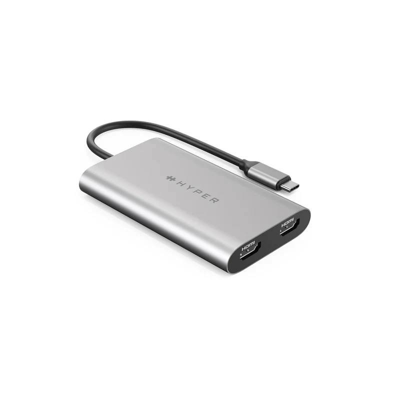 HyperDrive Dual 4K HDMI Adapter for M1/M2/M3 MacBook