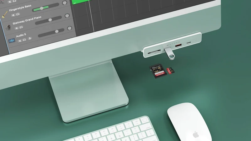 HyperDrive 6-in-1 USB-C Hub for iMac 24"