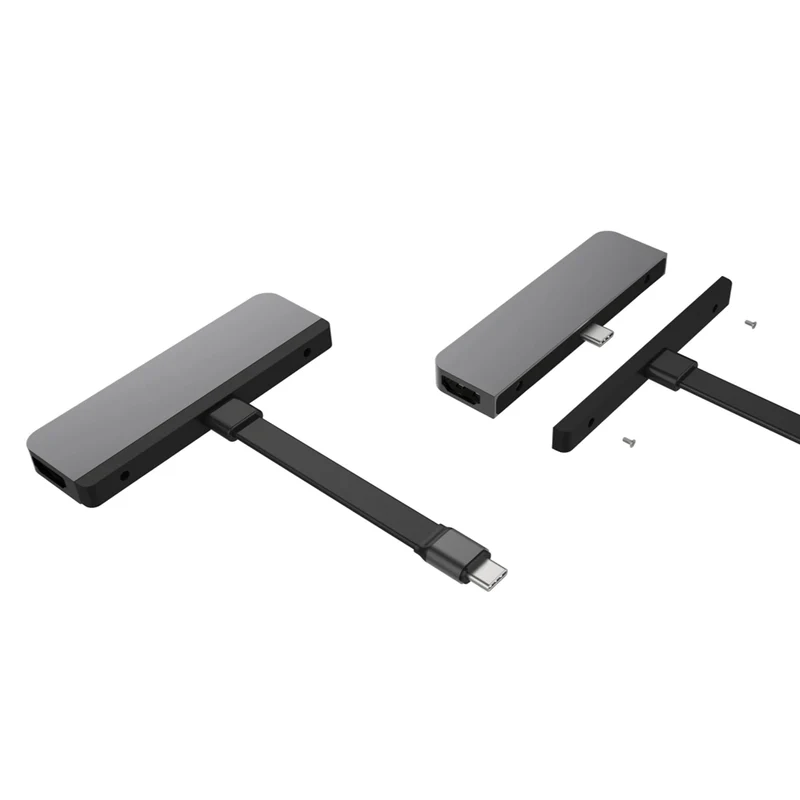 HyperDrive 6-in-1 USB-C Hub for iPad Pro/Air - Grey