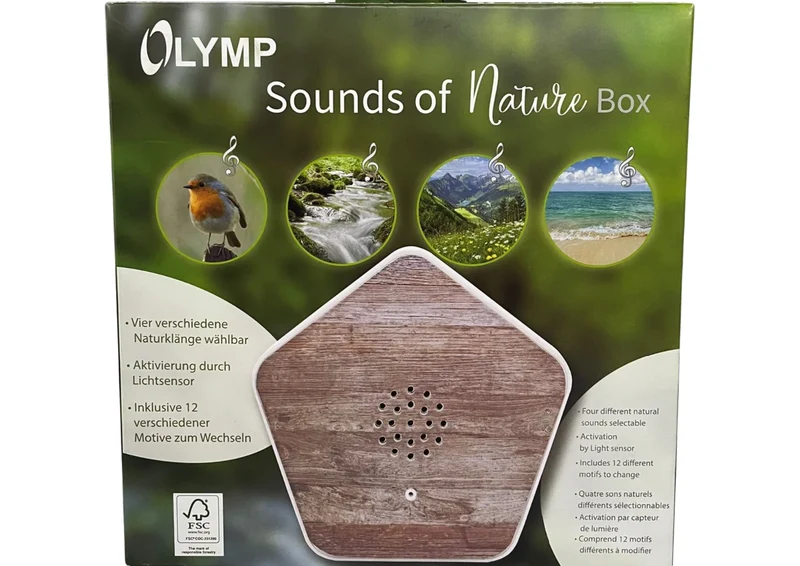 Sounds of Nature Box 4 Naturklänge Vogelgesang Bachgeflüster Bergwiesen Meeresra