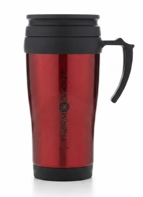 Thermobecher 400ml Kaffeebecher To Go Isolierbecher Edelstahl Reisebecher Auto