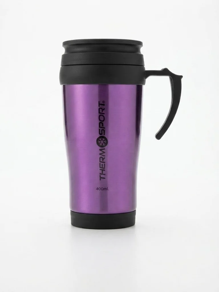 Thermobecher 400ml Kaffeebecher To Go Isolierbecher Edelstahl Reisebecher Auto