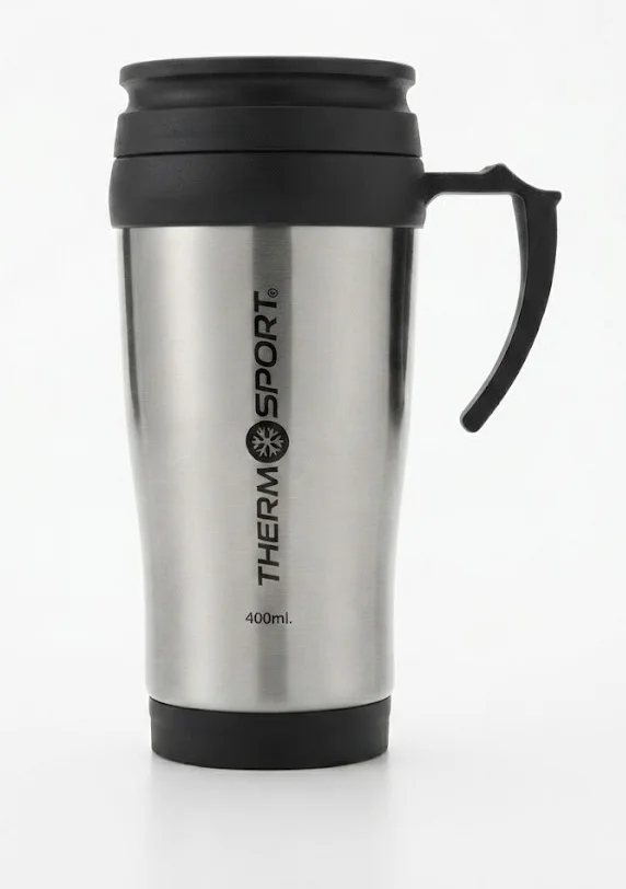 Thermobecher 400ml Kaffeebecher To Go Isolierbecher Edelstahl Reisebecher Auto