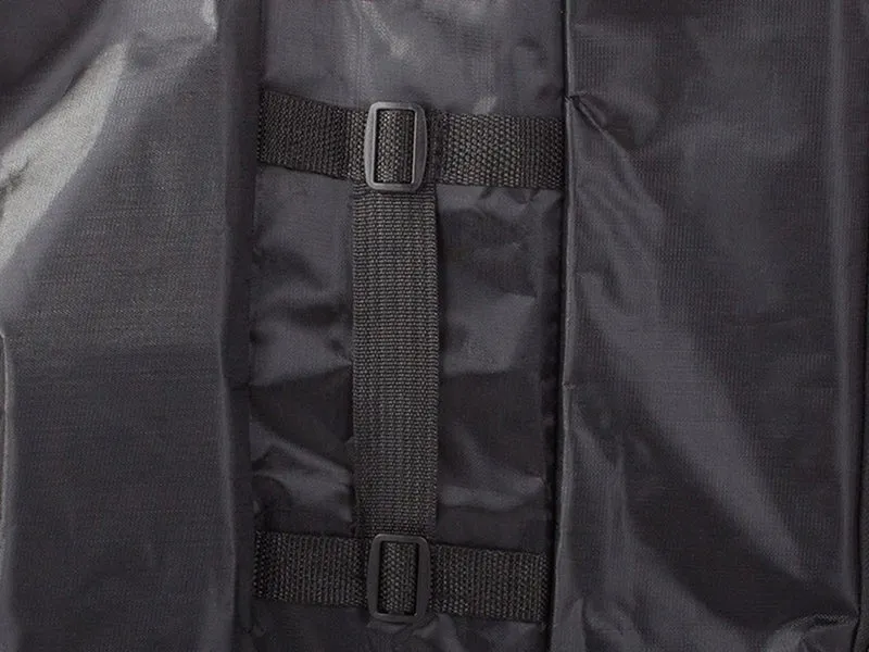 Fahrradtasche Gepäckträger 28L Doppelpacktasche 2 Fächer Reflektierend Schwarz