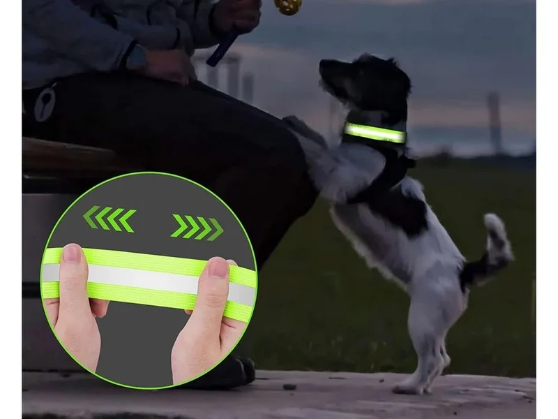 2x Reflektorband reflektierendes Armband Reflektor Fahrrad Joggen Laufen Leuchte