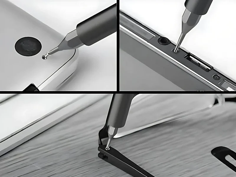 Präzisions Schraubendreher Set 24 Bits Magnetisch Feinmechaniker Werkzeug Etui