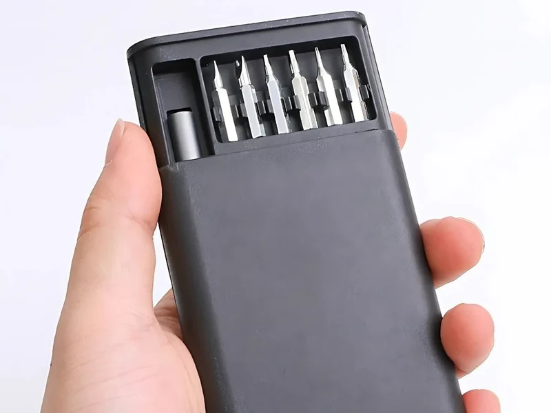 Präzisions Schraubendreher Set 24 Bits Magnetisch Feinmechaniker Werkzeug Etui