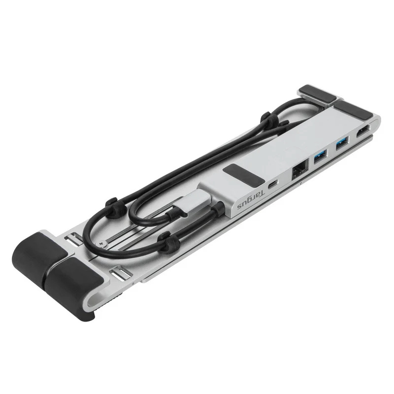 Portable Laptop Stand with Integrated Dock