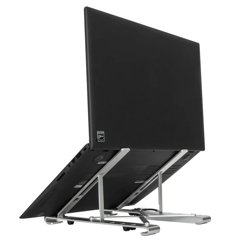 Portable Laptop Stand with Integrated Dock