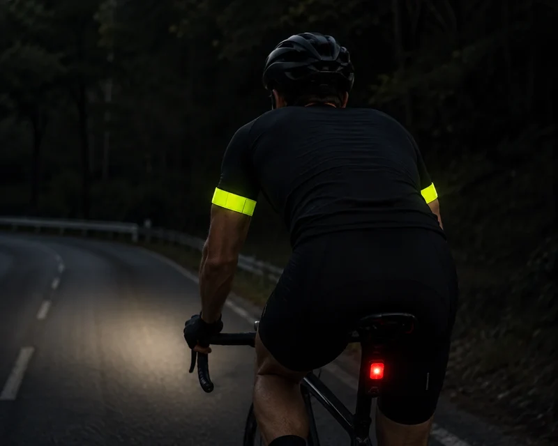 2x Reflektorband Leuchtarmband Reflexband Reflektierendes Band Joggen Fahrrad