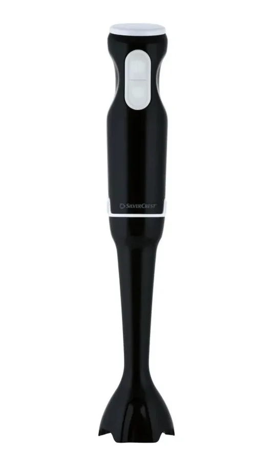 SILVERCREST Stabmixer SSM 350 D1 350W Pürierstab Edelstahl Schwarz Turbo