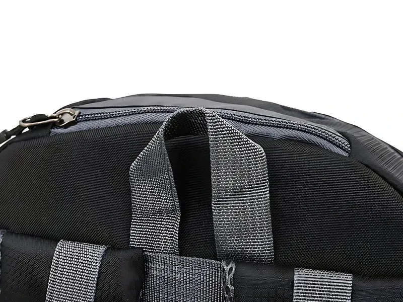 40L Wanderrucksack Trekkingrucksack Reiserucksack Schwarz Outdoor Camping Hüftgu