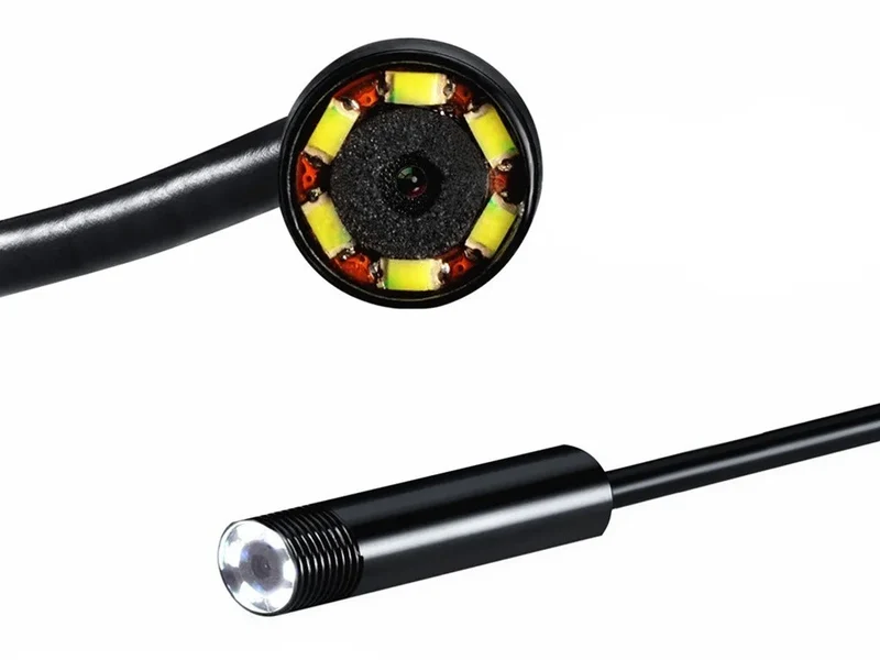 Endoskop Kamera 10m USB Android PC Inspektionskamera 5,5mm LED IP67 OTG