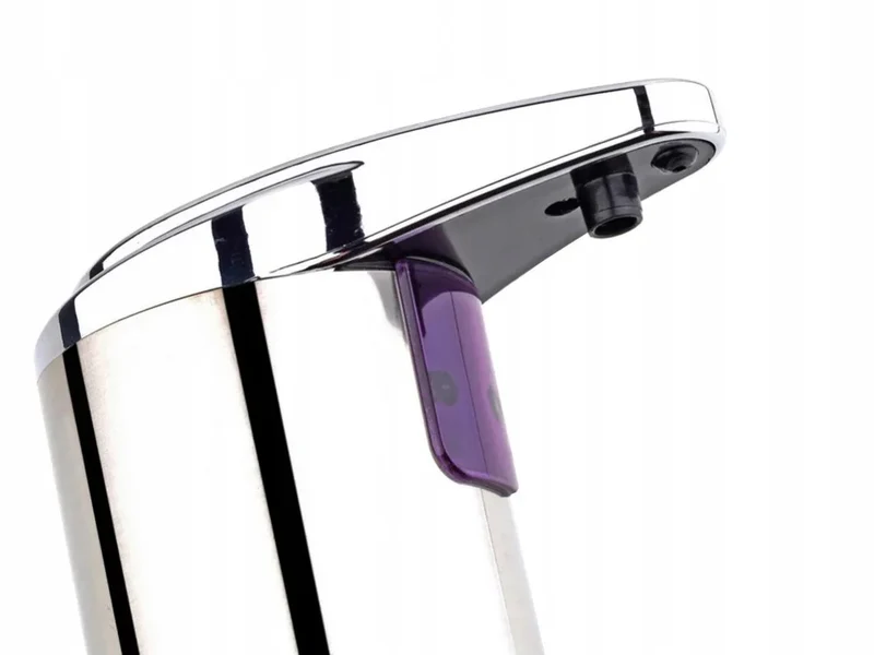 Automatischer Seifenspender 200ml Sensor Berührungslos Flüssigseife Silber