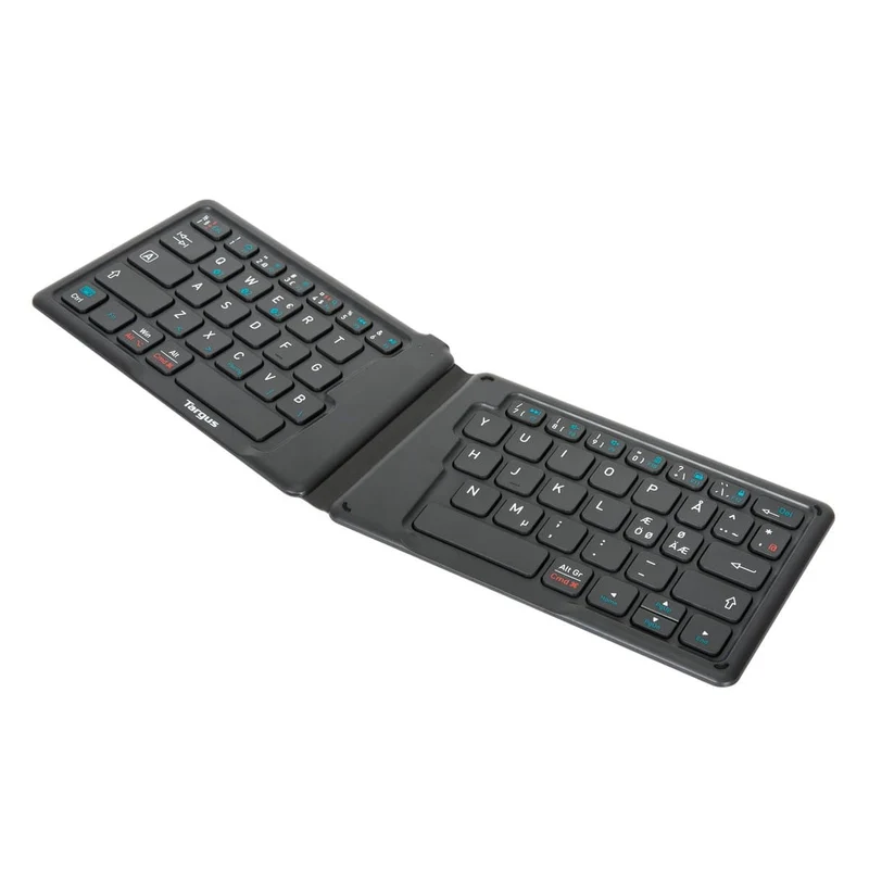 Antimicrobial Folding Ergo Keyboard (Nordic)
