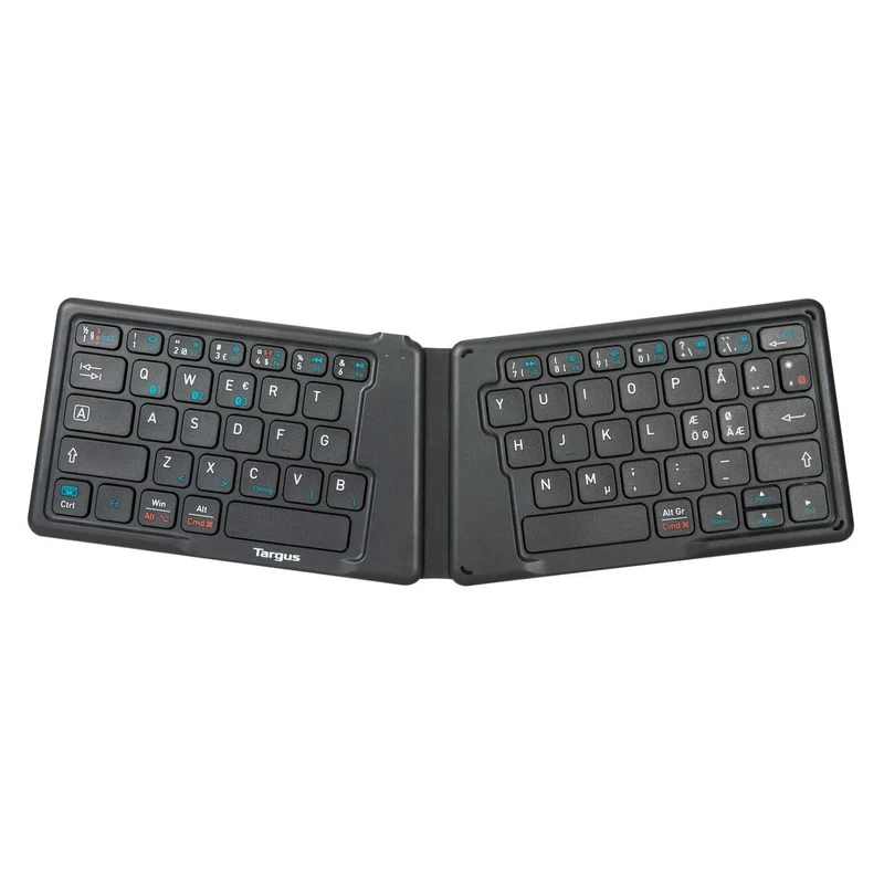 Antimicrobial Folding Ergo Keyboard (Nordic)
