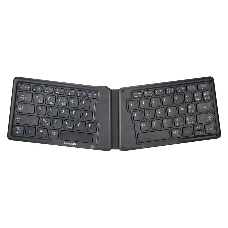 Antimicrobial Folding Ergo Keyboard (French)