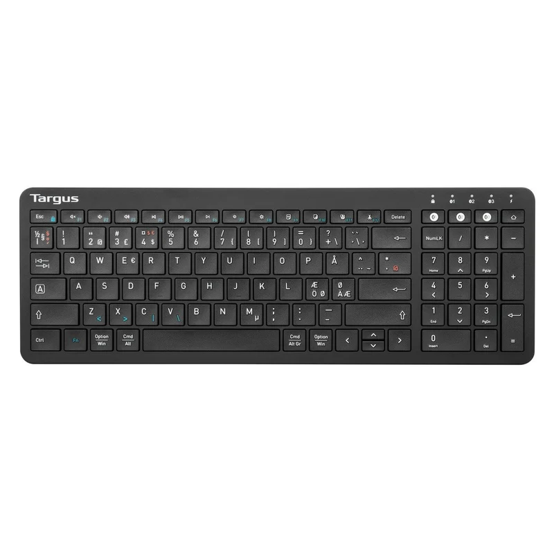 Antimicrobial Universal Midsize Bluetooth Keyboard (Nordic)