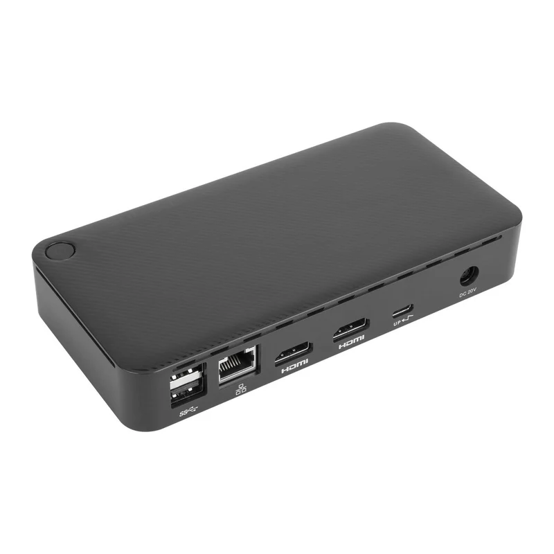 Universal USB-C DV4K Docking Station with 65W Power Delivery