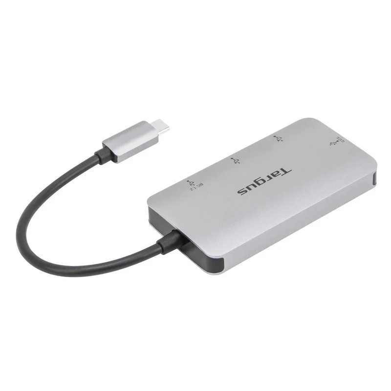 USB-C Multi-Port Hub with 2x USB-A and 2x USB-C Ports with 100W PD Pass-Thru
