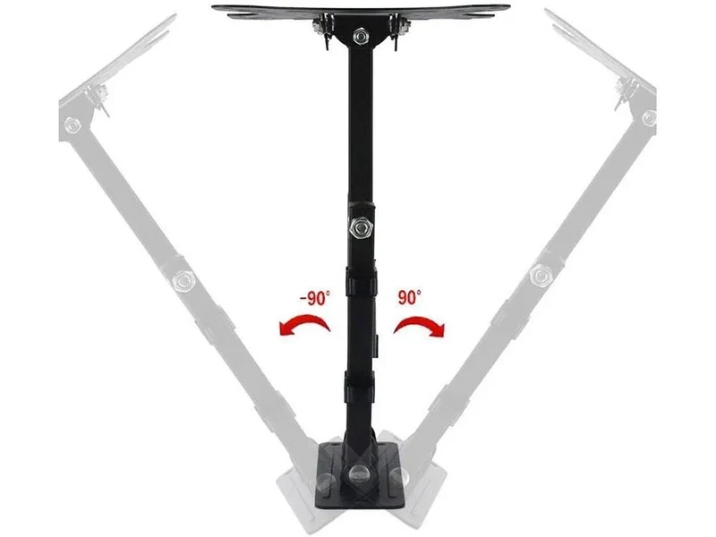 TV Wandhalterung Schwenkbar 32-55 Zoll VESA 200x200 Neigbar 22kg Schwarz