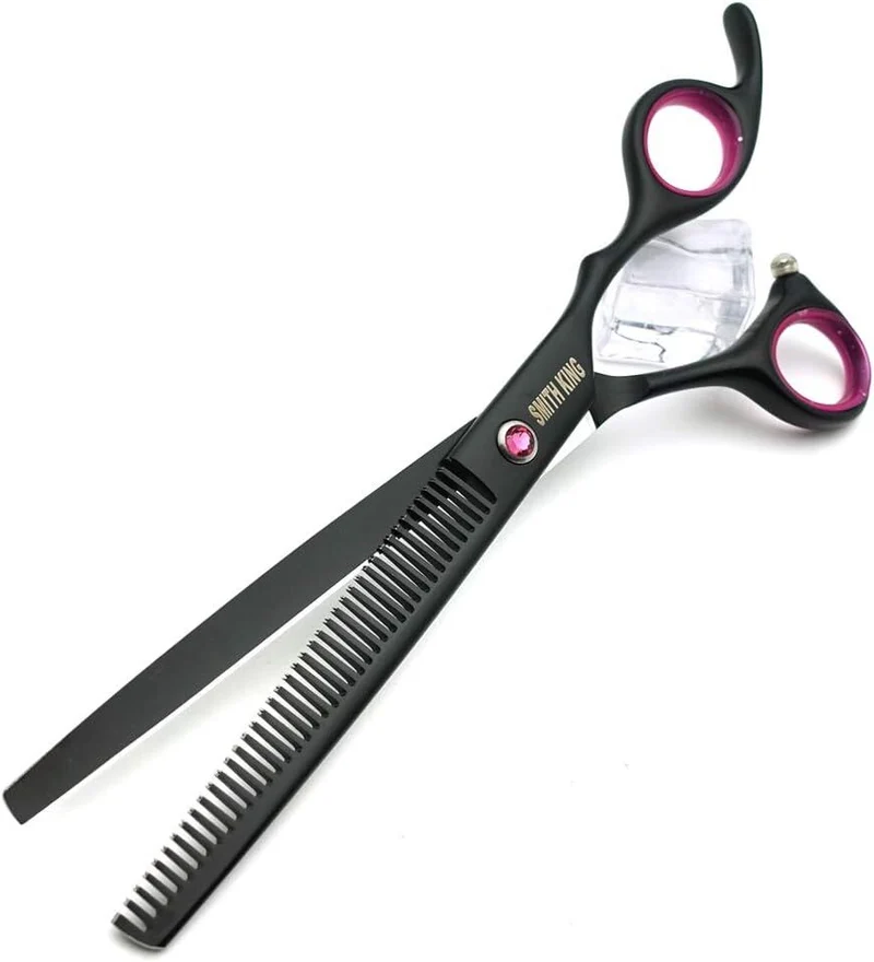 Professionelles Hunde-Scheren-Set 7" Edelstahl für Fellpflege & Styling