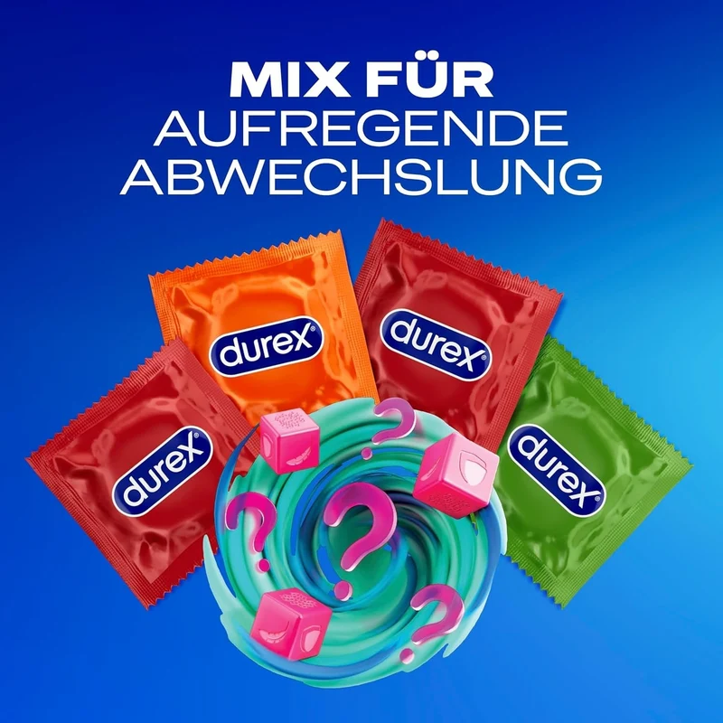 Durex Überrasch Mich 30 Kondome Mixpack Probierpack Verschiedene Sorten