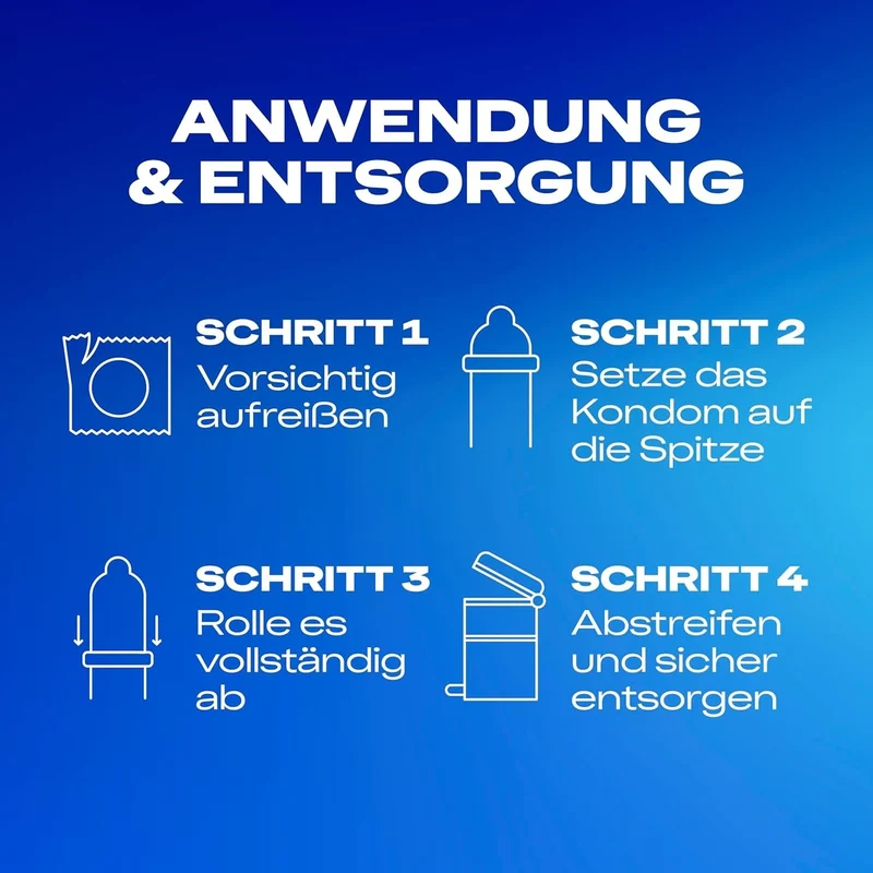 40 Stk Durex Pleasure Me Kondome – Gerippt & Genoppt, Extra Feucht
