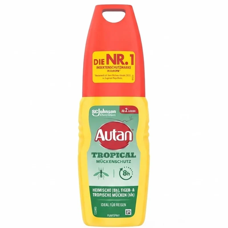 Mückenspray 100ml Mückenschutz Icaridin 20% Reise Camping Outdoor Spray