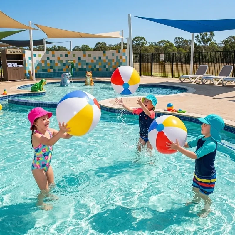 Bestway Wasserball 51cm Aufblasbar Strandball Poolball Beachball Bunt