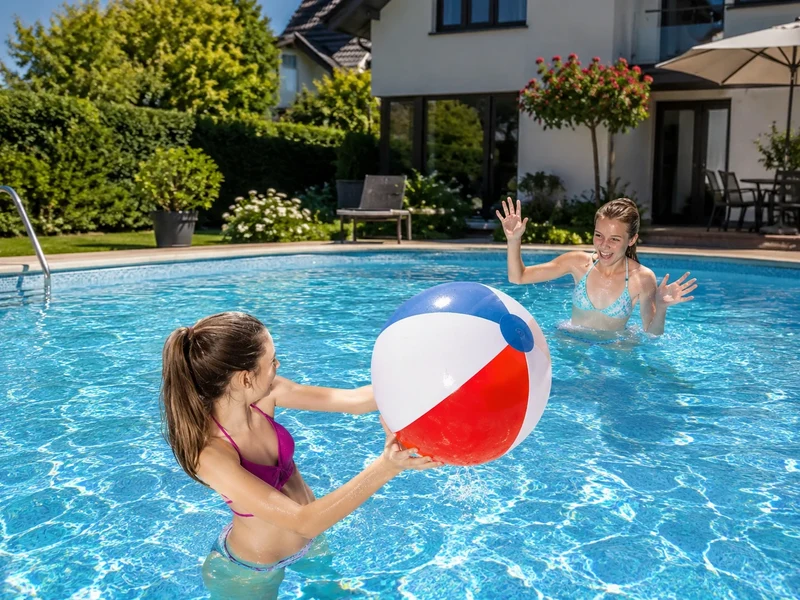 Bestway Wasserball 51cm Aufblasbar Strandball Poolball Beachball Bunt