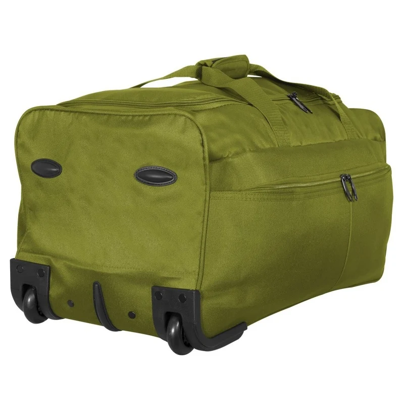 Reisetasche Trolley 70L XL Rollen Reisetrolley Gepäcktasche 65cm Grün