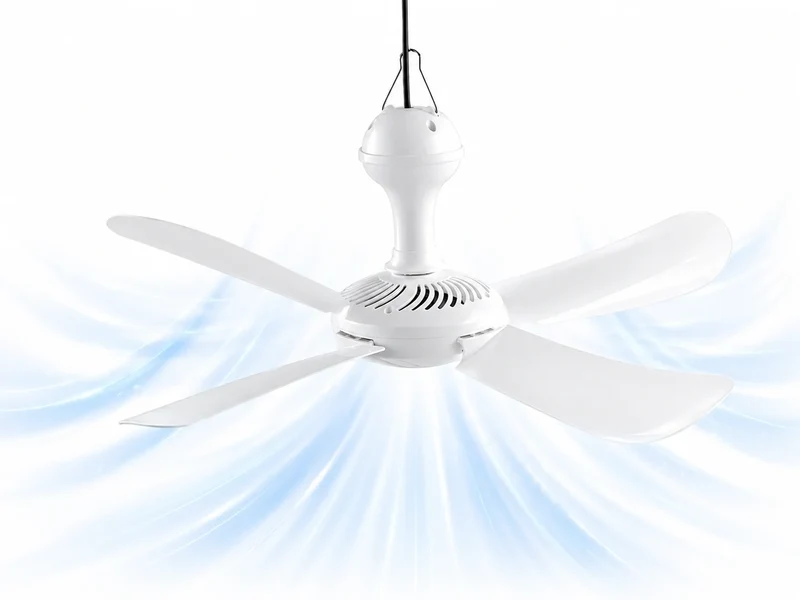 Sichler Deckenventilator Camping Ventilator 53cm Leise 230V zum Hängen