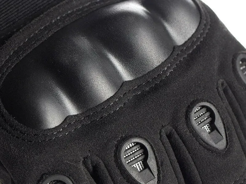 Taktische Handschuhe XL Militärhandschuhe Knöchelschutz Outdoor Schwarz