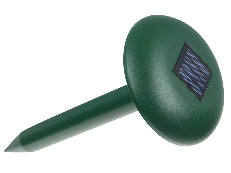 Solar Maulwurfabwehr Wühlmausschreck Solar Tiervertreiber 1000m²