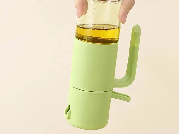 Ölsprüher 210 ml aus Glas – Ölzerstäuber für Olivenöl, Essig und feinen Sprühnebel