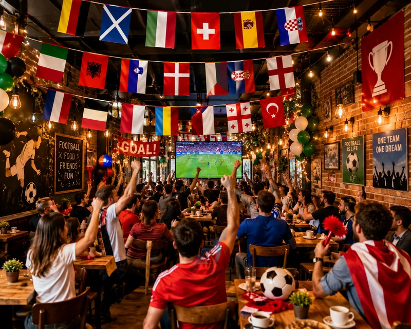 Flaggenkette Europa 24 Länder 7m Girlande Länderflaggen Party Deko EM WM