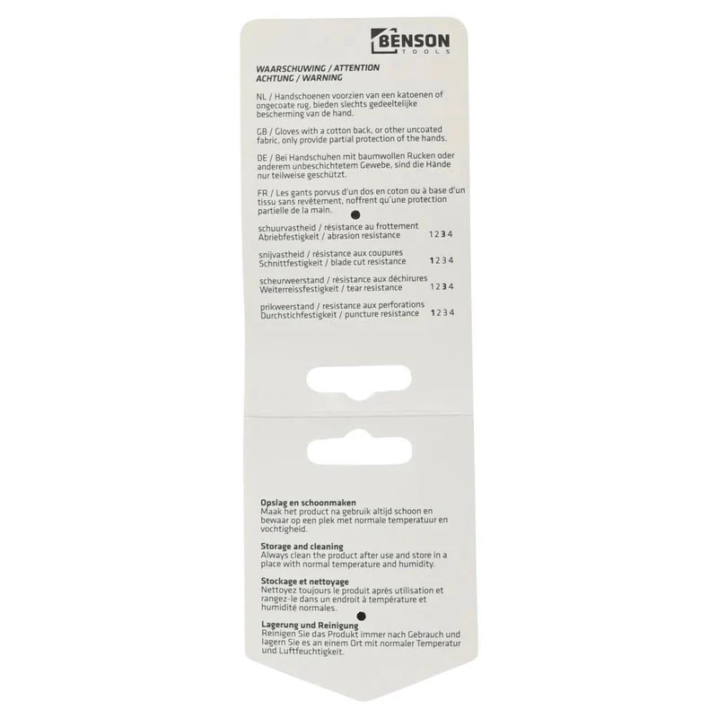 Benson Arbeitshandschuhe PU Beschichtung Größe 11 Montagehandschuhe Schwarz
