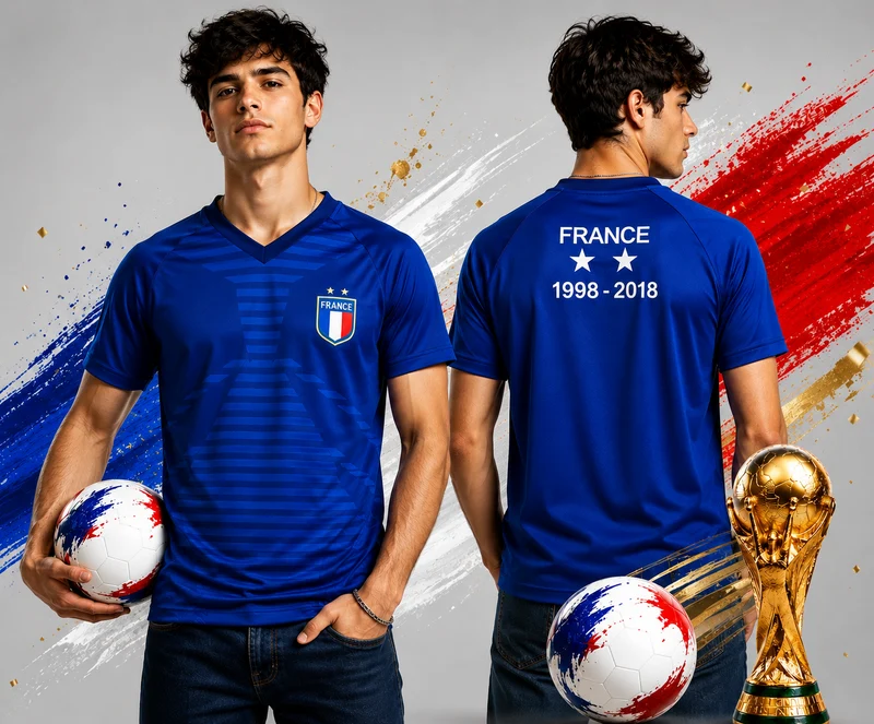 Frankreich Fanartikel WM EM Shirt Schal Flagge Horn Auswahl