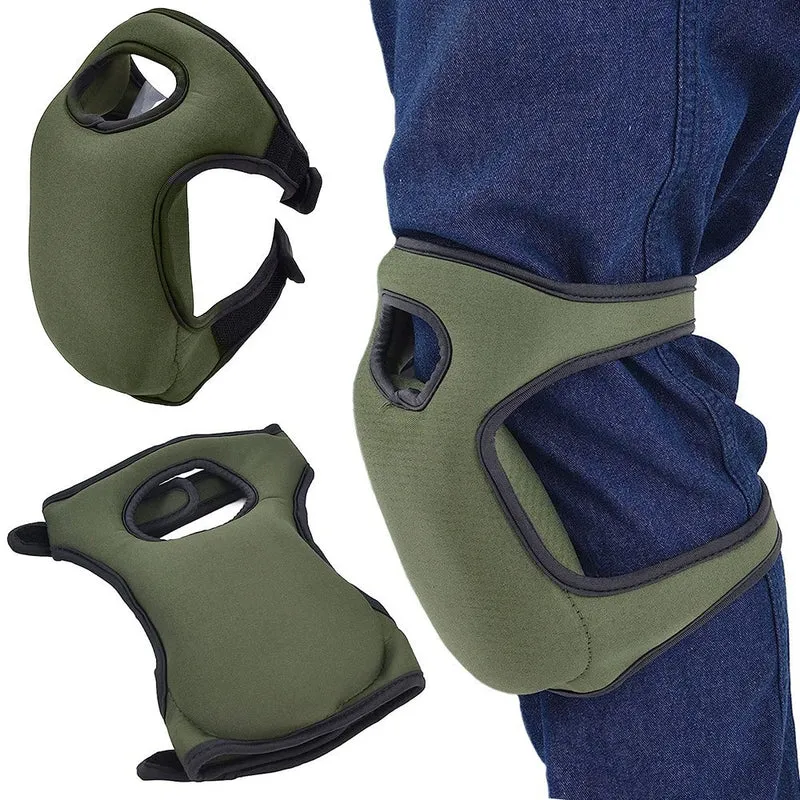 2x Knieschützer Knieschoner Knie Polster Knieschutz für Gartenarbeit Kneepads