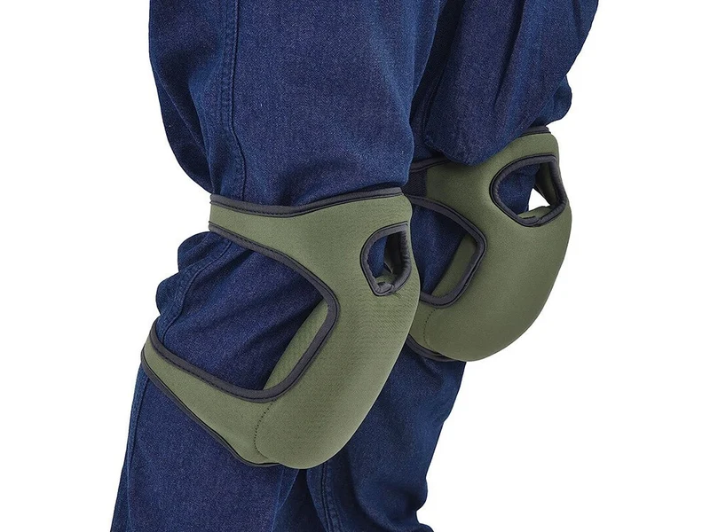 2x Knieschützer Knieschoner Knie Polster Knieschutz für Gartenarbeit Kneepads
