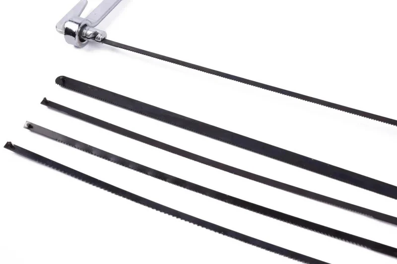 Bügelsäge Metallsäge 300mm mit Sägeblätter Handsäge Metallsäge